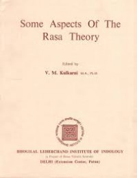 Image of Some Aspects of the Rasa Theory